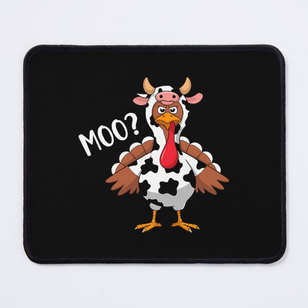 Item preview, Moo Turkey Day Thanksgiving Cow Funny Holiday 90s Festive designed and sold by rebeccathanuos.