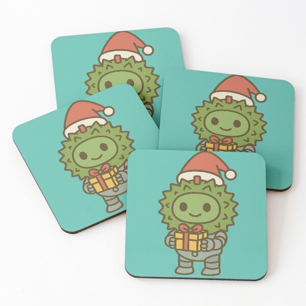 Item preview, Durian robot holding gift box  designed and sold by Sunakokookkook.
