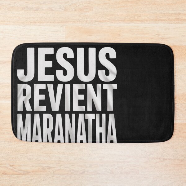 Item preview, Jesus Revient Maranatha designed and sold by Eskomeranola.