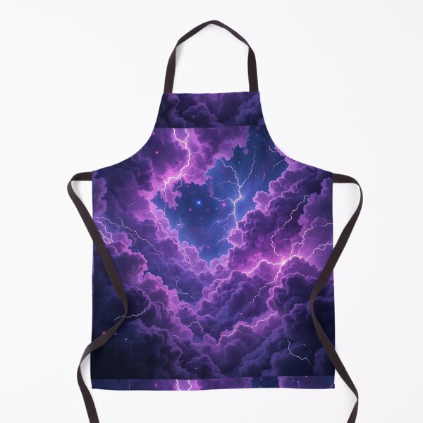 Item preview, Cosmic Violet Energy Nebula – Luminous Abstract Space Glow designed and sold by PixelVibe782.