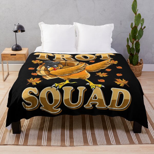 Item preview, Cute Squad Fall Gobble Thanksgiving Trot Happy 80s designed and sold by CalvinVanAuken.