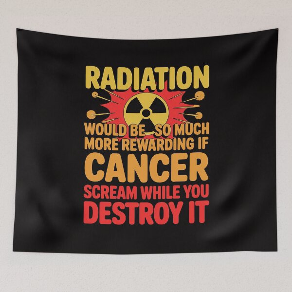 Item preview, Radiation Would Be So Much More Rewarding Cancer Scream designed and sold by portcrysral.