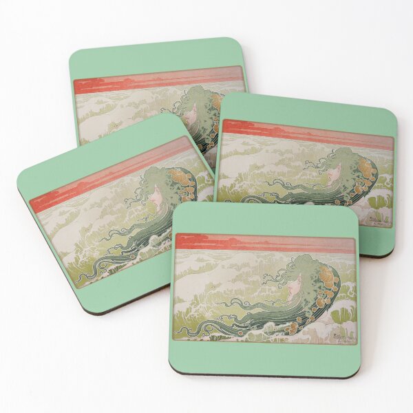 Item preview, Henri Privat-Livemont: : La Vague (The Wave) designed and sold by Tridentulus.