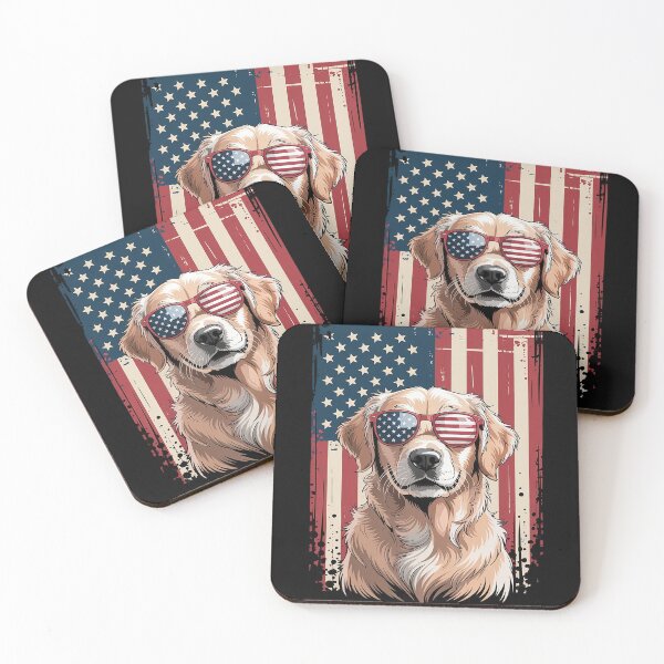 Item preview, Labrador Retriever Shirt Independence Day 4th July USA Flag designed and sold by Eskomeranola.