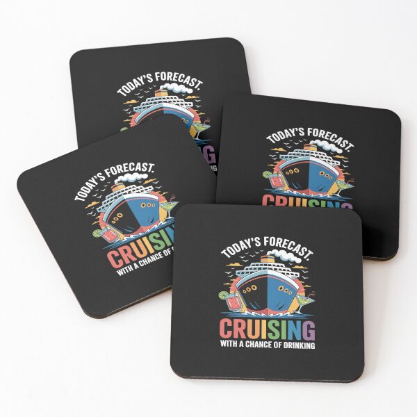 Item preview, Today's Forecast Cruising Drinking Fun Spirits Beverage designed and sold by BubblePancake.