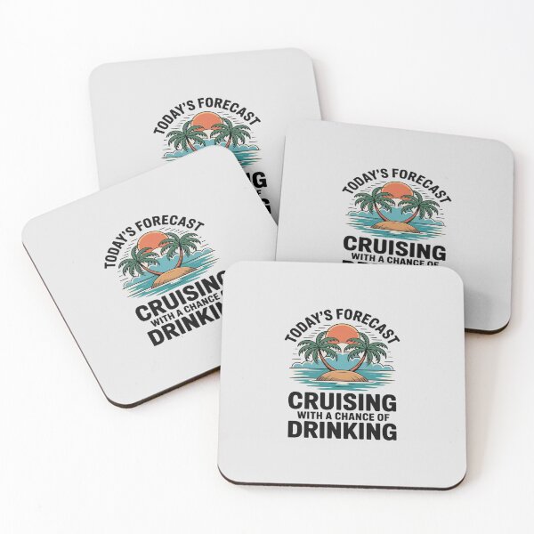 Item preview, Today's Forecast Cruising with a Chance of Drinking Cruise designed and sold by BubblePancake.