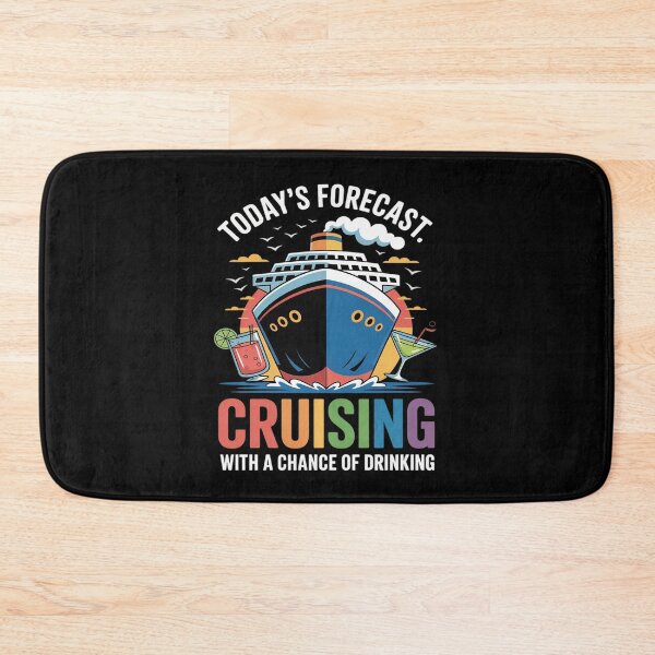 Item preview, Today's Forecast Cruising Drinking Fun Spirits Beverage designed and sold by BubblePancake.