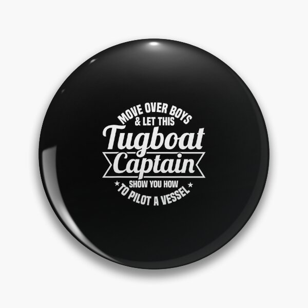 Item preview, Towboat And Tug Boat Captain Design For A Tugboat Captain designed and sold by CaraRuth.