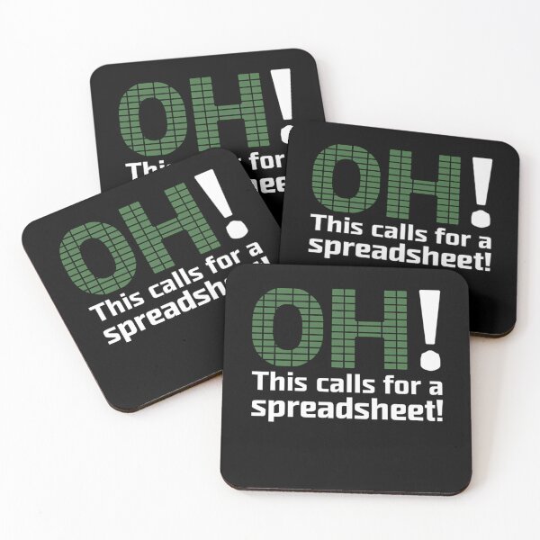 Item preview, Nerd Holiday Spreadsheet Calls Classic Fashion Oh For Funny This Christmas designed and sold by JasonCorvar.