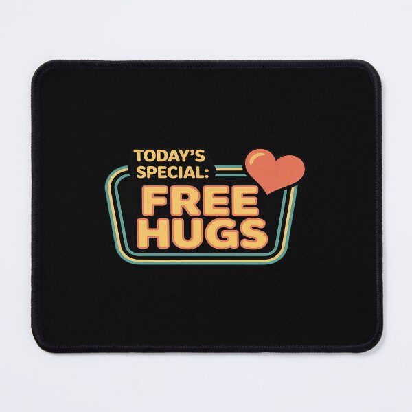 Item preview, Todays Special Free Hugs Neon Sign designed and sold by BubblePancake.