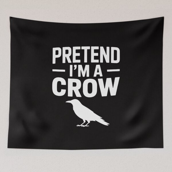 Item preview, Pretend I'm a Crow Lazy Halloween Easy designed and sold by portcrysral.