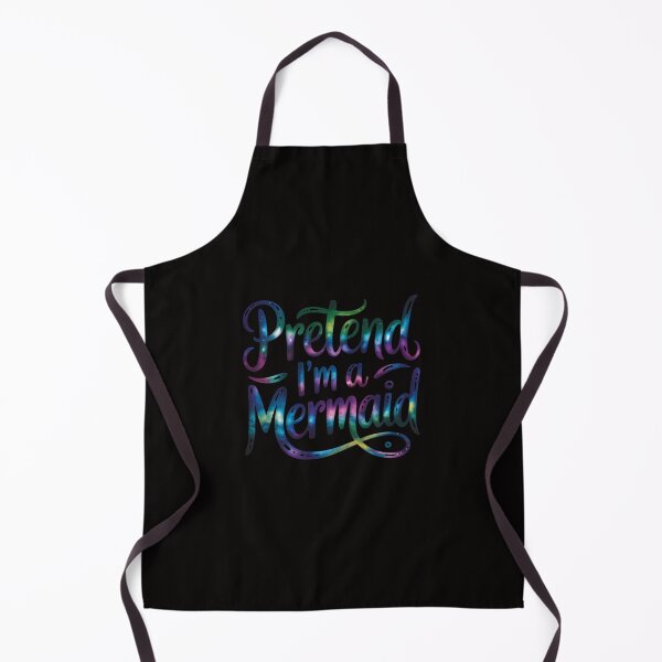 Item preview, Pretend I'm A Mermaid Lazy Mermaid Halloween designed and sold by portcrysral.