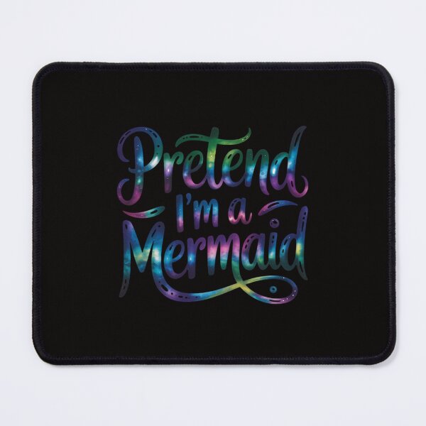 Item preview, Pretend I'm A Mermaid Lazy Mermaid Halloween designed and sold by portcrysral.