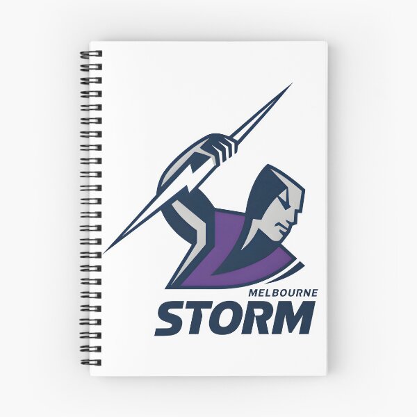 Item preview, NRL Melbourne Storm Logo Design designed and sold by Sport Stickers Aus.