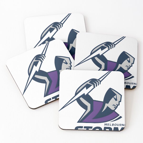 Item preview, NRL Melbourne Storm Logo Design designed and sold by Sport Stickers Aus.