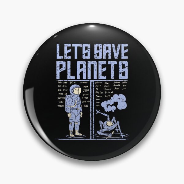 Item preview, Let's Save Planets designed and sold by AnAzArt.