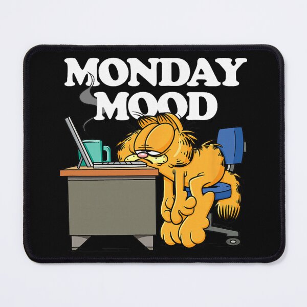 Item preview, Garfield Moody Monday, Boredom Humor Graphic  designed and sold by freelschrabo.