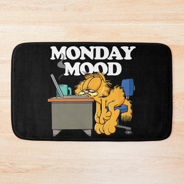 Item preview, Garfield Moody Monday, Boredom Humor Graphic  designed and sold by freelschrabo.