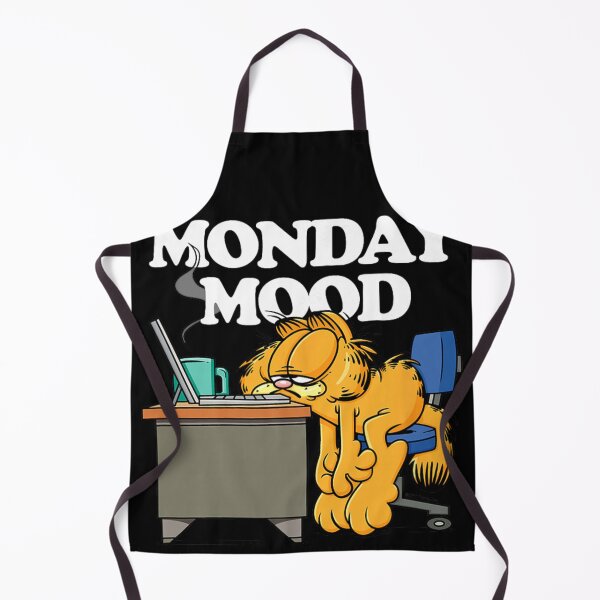 Item preview, Garfield Moody Monday, Boredom Humor Graphic designed and sold by freelschrabo.