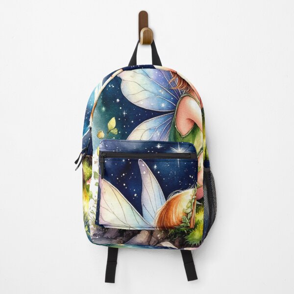 Item preview, Starlit Fairy with a Bubble — Watercolor Fantasy Illustration designed and sold by Darlin8888.
