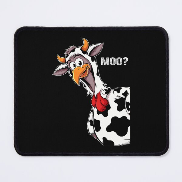 Item preview, Cow Moo Funny Holiday Festive Turkey 90s Day Thanksgiving designed and sold by rebeccathanuos.