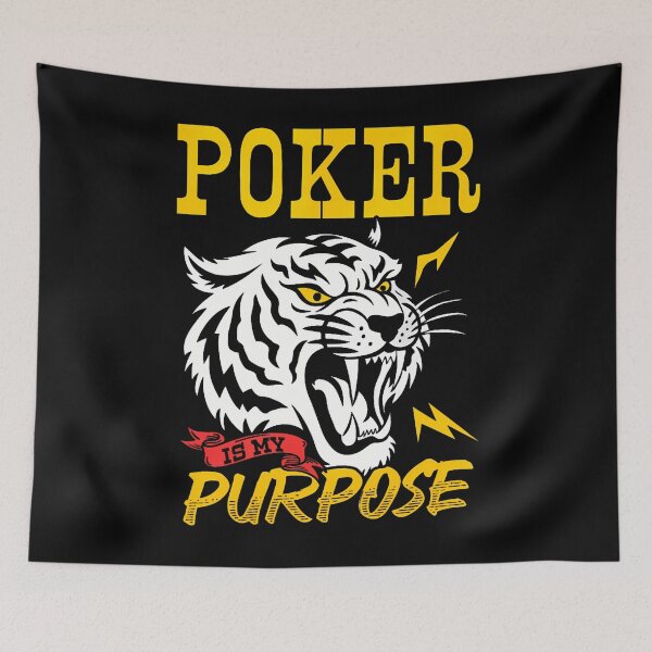 Item preview, Poker Is My Purpose For Card Game Lovers And Gambling Fans designed and sold by ToriCarylon.