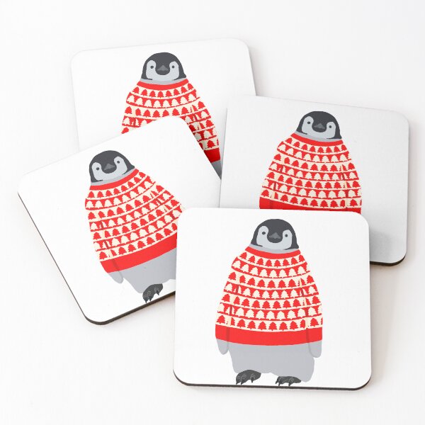 Item preview, Penguin Wearing Christmas Jumper  designed and sold by cherrynat1.