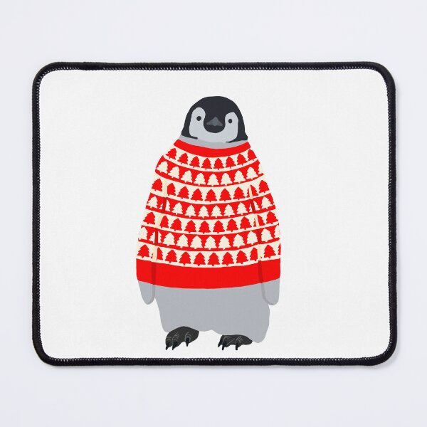 Item preview, Penguin Wearing Christmas Jumper designed and sold by cherrynat1.