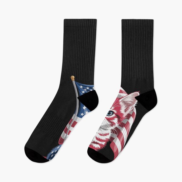 Item preview, Memorial Day Cat 4th of July USA Flag Men Women designed and sold by Bstilablhot.