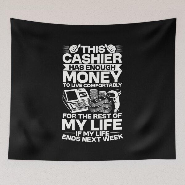 Item preview, Bank Teller Cashier Outfit Retail Cashier Cash Collector designed and sold by CaraRuth.
