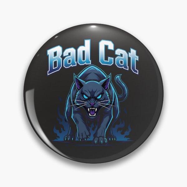 Artikelvorschau, Neon Bad Cat Gamer Cyberpunk Grafik entworfen und verkauft von IvoryArtDesign.