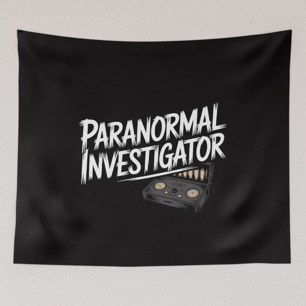 Item preview, Paranormal Investigator Ghost Hunting EVP Halloween designed and sold by ForestMmost.