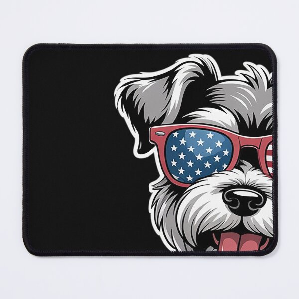 Item preview, Miniature Schnauzer 4th of July ‘Merica Patriotic designed and sold by Bstilablhot.