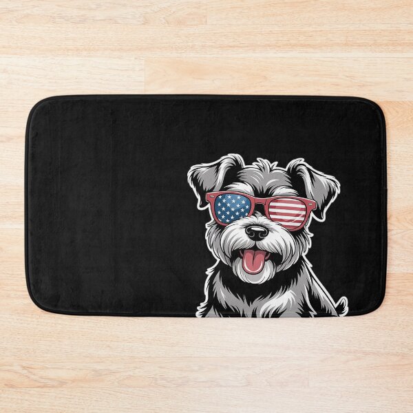 Item preview, Miniature Schnauzer 4th of July ‘Merica Patriotic designed and sold by Bstilablhot.