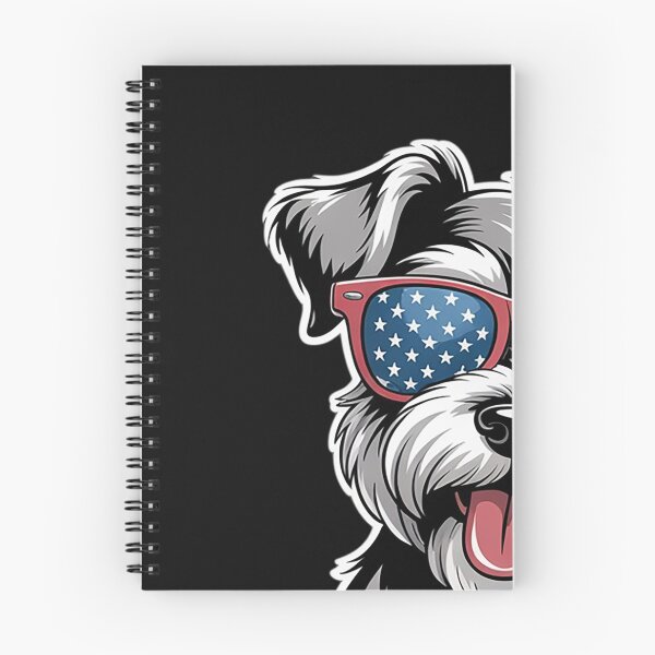 Item preview, Miniature Schnauzer 4th of July ‘Merica Patriotic designed and sold by Bstilablhot.