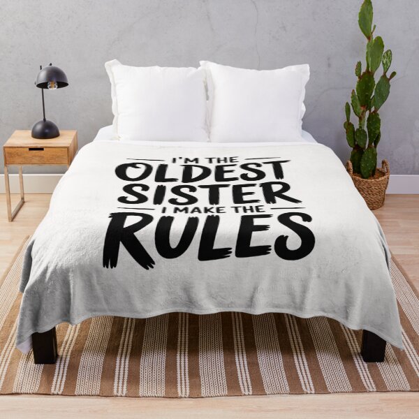 Item preview, Oldest Sister I Make The Rules Matching Sibling designed and sold by ForestMmost.