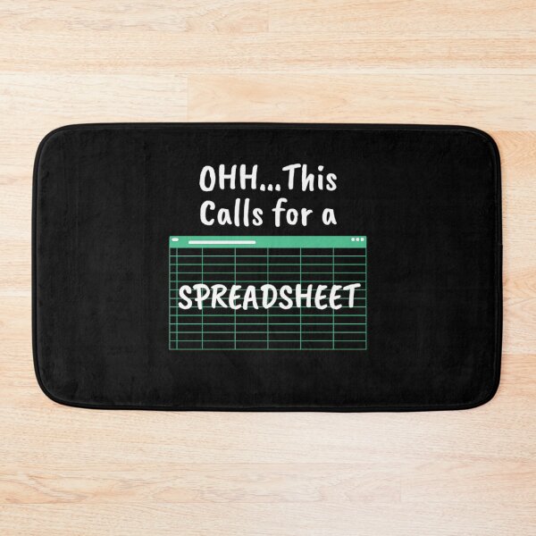 Item preview, Christmas Spreadsheet Holiday For Calls Fashion Oh Funny This Classic Nerd designed and sold by JasonCorvar.