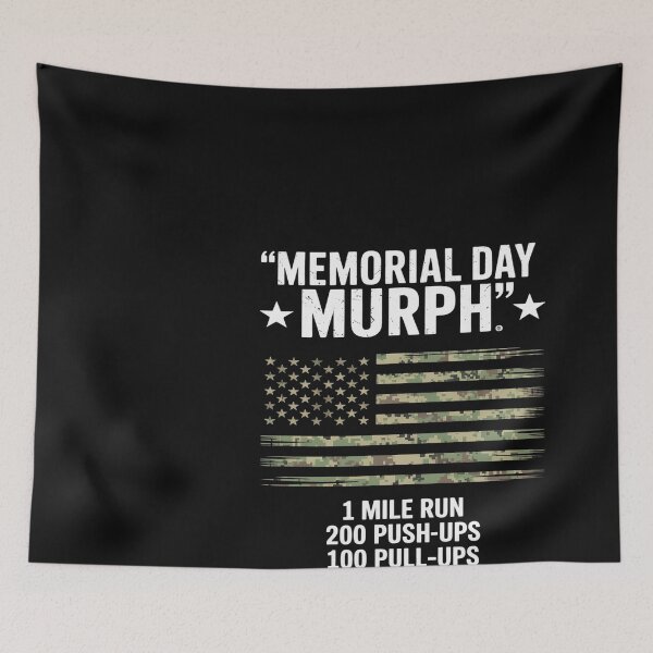 Item preview, Murph Workout Challenge Murph Memorial Day designed and sold by Bstilablhot.