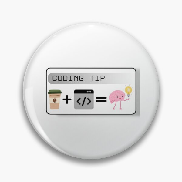 Item preview, Coding Tip : Coffee+Code=Idea designed and sold by Lucky Arts With Love.
