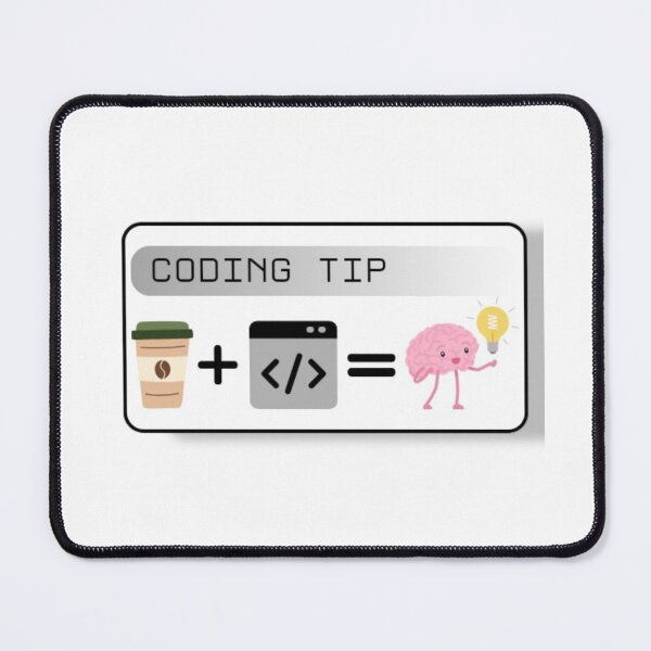 Item preview, Coding Tip : Coffee+Code=Idea designed and sold by Lucky Arts With Love.