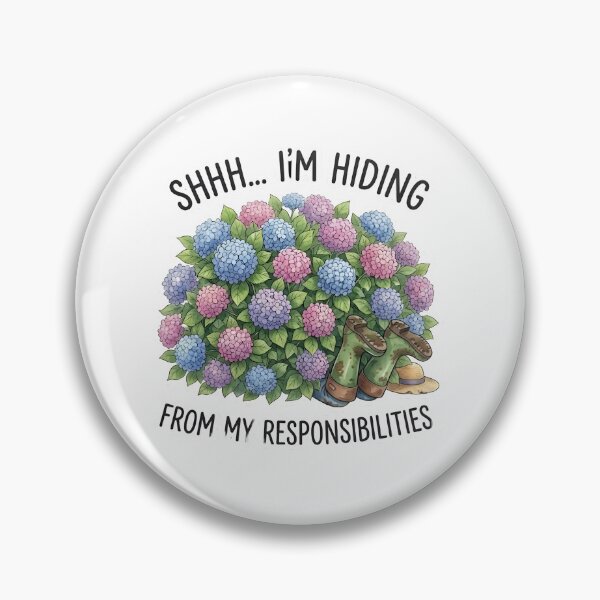 Item preview, Funny Gardener Shirt I'm Hiding from Responsibilities designed and sold by auxincaftan0o.