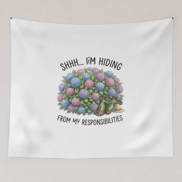 Item preview, Funny Gardener Shirt I'm Hiding from Responsibilities designed and sold by auxincaftan0o.
