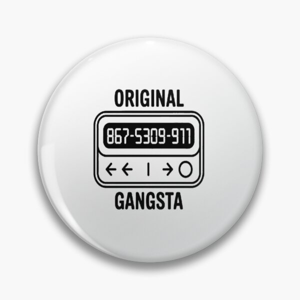 Item preview, Hip Hop Original Gangster with Beeper Pager designed and sold by LacostCarl.