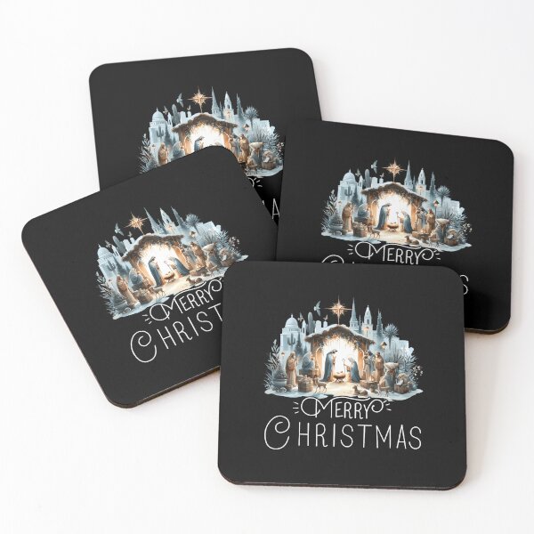 Item preview, Merry Christmas Nativity Scene North Star Baby Jesus Christ designed and sold by BeulahJoseph.