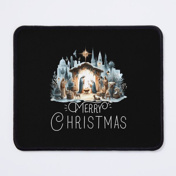 Item preview, Merry Christmas Nativity Scene North Star Baby Jesus Christ designed and sold by BeulahJoseph.