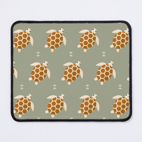 Item preview, Sea turtles on green designed and sold by reneesillus.