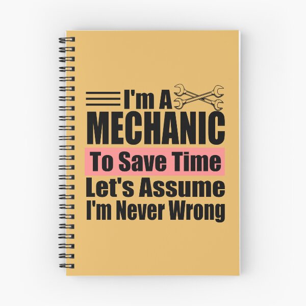 Item preview, I Am A Mechanic To Save Time Let's Just Assume That I'm Never Wrong - technician Mechanic Car Dad Birthday  - Repairman Gift Idea designed and sold by karibov.