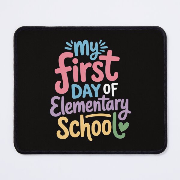 Item preview, My Last First Day of Elementary School Back to School Kids designed and sold by ForestMmost.