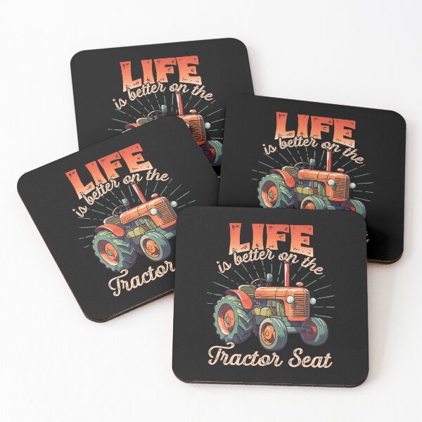 Item preview, Life Is Better On The Tractor Seat - Farm Tractor Driver designed and sold by ToriCarylon.