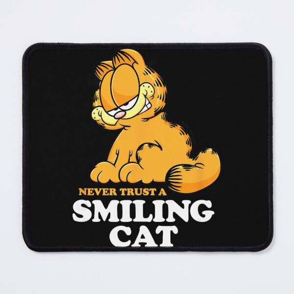 Item preview, Garfield Never Trust A Smiling Cat Sarcastic Quote designed and sold by dawemorelyr.